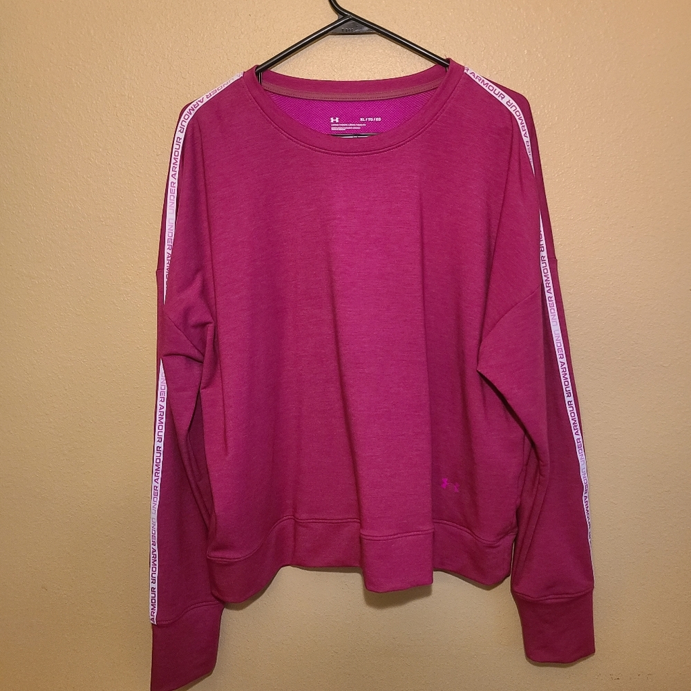 Under Armour Women's Rival Terry Crewneck Sweatshirt XL (NEW)
